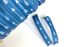 Load image into Gallery viewer, Dark Steel Arrows - FOE - Fold Over Elastic - Fantastic Elastic Company