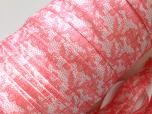Load image into Gallery viewer, Lace Soft Pattern Elastic - FOE - Fold Over Elastic - Fantastic Elastic Company