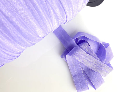 Lovely Lavender - FOE - Fold Over Elastic -  Fantastic Elastic Company