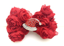 Load image into Gallery viewer, Santa Hat - Rhinestone Embellishment - Fantastic Elastic Company