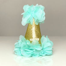 Load image into Gallery viewer, Teal - 1st. Birthday Party Hat -  Fantastic Elastic Company
