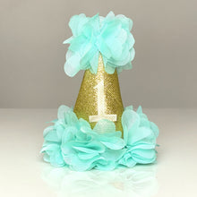 Load image into Gallery viewer, Teal - 1st. Birthday Party Hat - Fantastic Elastic Company