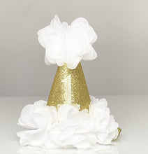 Load image into Gallery viewer, White - 1st. Birthday Party Hat - Fantastic Elastic Company