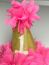 Load image into Gallery viewer, Hot Pink - 1st. Birthday Party Hat - Fantastic Elastic Company