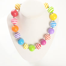 Load image into Gallery viewer, Rainbow - Bubblegum Necklace - Fantastic Elastic Company