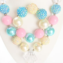 Load image into Gallery viewer, Cinderella - Bubblegum Necklace - Fantastic Elastic Company