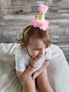 Pink - 1st. Birthday Party Hat -  Fantastic Elastic Company