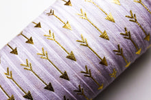 Load image into Gallery viewer, Large Gold Arrows - FOE - Fold Over Elastic - Fantastic Elastic Company