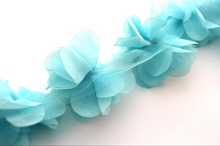 Load image into Gallery viewer, Chiffon Petal Flower Trims - 1/2 Yard Length - Fantastic Elastic Company