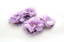 Load image into Gallery viewer, Extra Large Beaded Rhinestone Chiffon Flowers - 1 Flowers -  Fantastic Elastic Company
