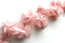 Load image into Gallery viewer, Chiffon Petal Flower Trims - 1/2 Yard Length - Fantastic Elastic Company