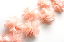 Load image into Gallery viewer, Chiffon Petal Flower Trims - 1/2 Yard Length - Fantastic Elastic Company