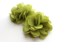 Load image into Gallery viewer, Large Burlap Flowers - 2 Flowers -  Fantastic Elastic Company
