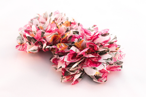 Patterned Large Lotus Petal Flowers - 2 Flowers -  Fantastic Elastic Company