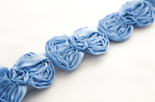 Load image into Gallery viewer, Petite Shabby Bow Trims - 1/2 Yard Trim - Fantastic Elastic Company