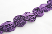 Load image into Gallery viewer, Petite Shabby Bow Trims - 1/2 Yard Trim - Fantastic Elastic Company