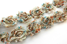 Load image into Gallery viewer, Petite Shabby Flower Trims (Patterns) - 1/2 Yard Trim - Fantastic Elastic Company