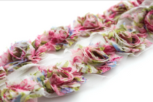 Load image into Gallery viewer, Petite Shabby Flower Trims (Patterns) - 1/2 Yard Trim - Fantastic Elastic Company