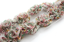 Load image into Gallery viewer, Petite Shabby Flower Trims (Patterns) - 1/2 Yard Trim - Fantastic Elastic Company