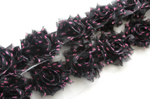 Load image into Gallery viewer, Petite Shabby Flower Trims (Patterns) - 1/2 Yard Trim - Fantastic Elastic Company