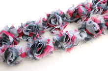 Load image into Gallery viewer, Petite Shabby Flower Trims (Patterns) - 1/2 Yard Trim - Fantastic Elastic Company