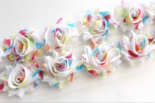 Load image into Gallery viewer, Petite Shabby Flower Trims (Patterns) - 1/2 Yard Trim - Fantastic Elastic Company