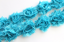 Load image into Gallery viewer, Petite Shabby Flower Trims (Patterns) - 1/2 Yard Trim - Fantastic Elastic Company