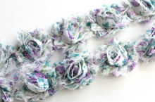 Load image into Gallery viewer, Petite Shabby Flower Trims (Patterns) - 1/2 Yard Trim - Fantastic Elastic Company