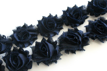 Load image into Gallery viewer, Petite Shabby Flower Trims (Solid Colors) - 1/2 Yard Trim - Fantastic Elastic Company