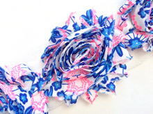 Load image into Gallery viewer, Shabby Rose Flower Trims (Patterns: Florals) - 1/2 Yard - Fantastic Elastic Company