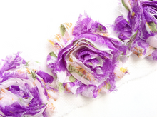 Load image into Gallery viewer, Shabby Rose Flower Trims (Patterns: Florals) - 1/2 Yard - Fantastic Elastic Company