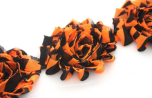 Load image into Gallery viewer, Shabby Rose Flower Trims (Patterns: Holiday) - 1/2 Yards - Fantastic Elastic Company