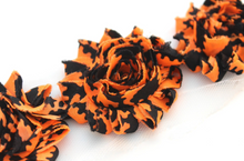Load image into Gallery viewer, Shabby Rose Flower Trims (Patterns: Holiday) - 1/2 Yards - Fantastic Elastic Company