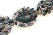 Load image into Gallery viewer, Shabby Rose Flower Trims (Patterns: Misc) - 1/2 Yards - Fantastic Elastic Company