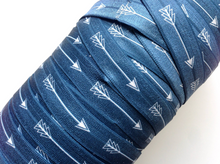 Load image into Gallery viewer, Dark Steel Arrows - FOE - Fold Over Elastic - Fantastic Elastic Company