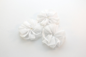 Unfinished Ballerina Flowers - 3 Flowers -  Fantastic Elastic Company