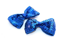 Load image into Gallery viewer, Small Sequin Bow Ties - 2 Bows -  Fantastic Elastic Company
