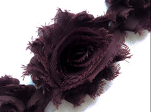 Load image into Gallery viewer, Shabby Rose Flower Trims (Neutrals) - 1/2 Yard - Fantastic Elastic Company