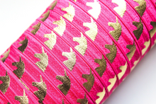 Load image into Gallery viewer, Unicorn - FOE - Fold Over Elastic - Fantastic Elastic Company
