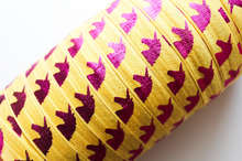 Load image into Gallery viewer, Unicorn - FOE - Fold Over Elastic - Fantastic Elastic Company