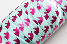 Load image into Gallery viewer, Unicorn - FOE - Fold Over Elastic - Fantastic Elastic Company