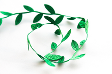 Load image into Gallery viewer, Emerald Leaf Ribbon -  Fantastic Elastic Company
