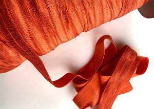 Tangerine Orange - FOE - Fold Over Elastic -  Fantastic Elastic Company