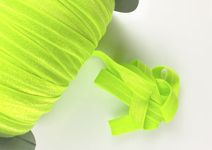 Sublime Lime - FOE - Fold Over Elastic -  Fantastic Elastic Company