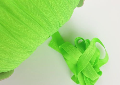 Neon Green - FOE - Fold Over Elastic -  Fantastic Elastic Company