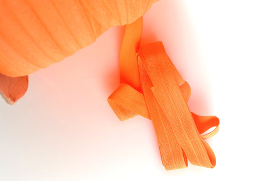 Neon Orange - FOE - Fold Over Elastic -  Fantastic Elastic Company