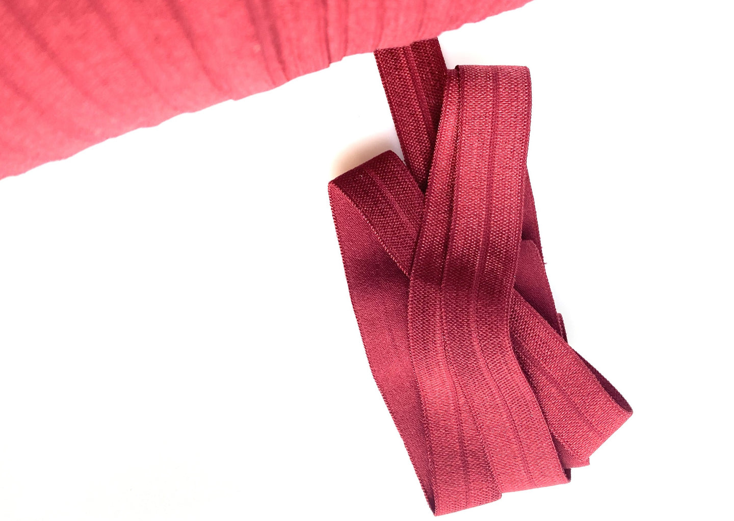 Scarlet Red - FOE - Fold Over Elastic -  Fantastic Elastic Company