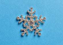 Load image into Gallery viewer, Rhinestone Snowflake -  Fantastic Elastic Company
