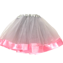Load image into Gallery viewer, Big Pink and Gray - Tutu Skirt -  Fantastic Elastic Company
