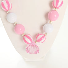 Load image into Gallery viewer, Circus Pink - Bubblegum Necklace -  Fantastic Elastic Company
